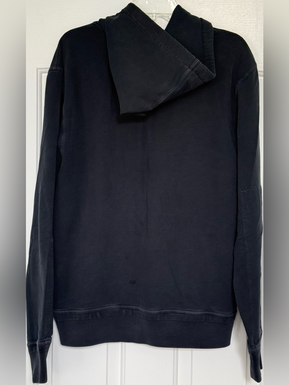 Buck Mason Alpine Fleece Full Zip Hoodie XL Faded Navy BM15014 - Picture 3 of 13